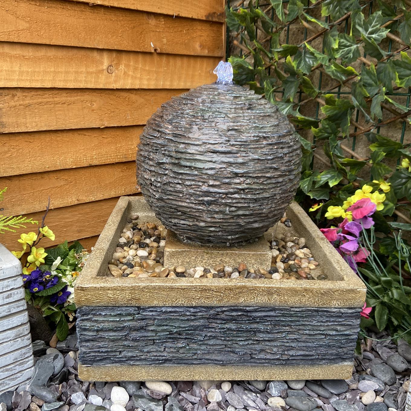 Compact Earth Stone Water Feature (TR/19046) – Tranquillity Water Features