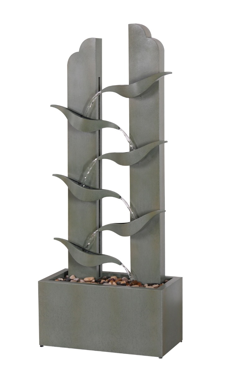 Subiaco Zinc Metal Modern Metal Water Feature - Image 2