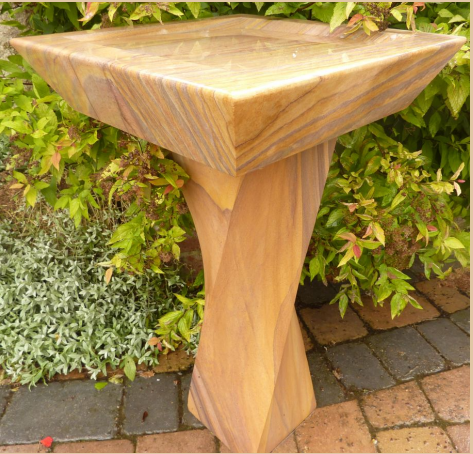Rainbow Sandstone Square Top With Twist