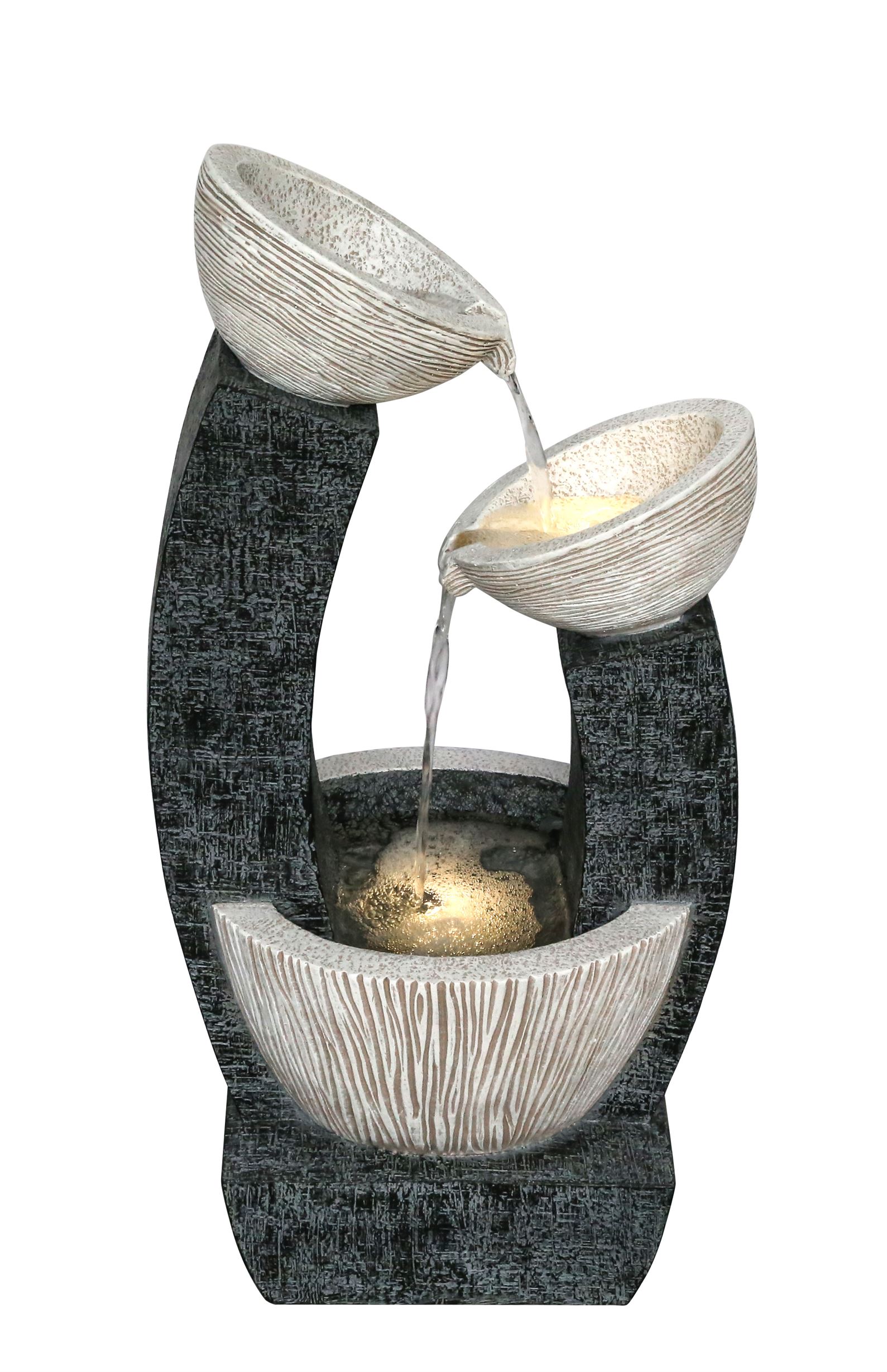 Alvor Pouring Bowls Contemporary Water Feature